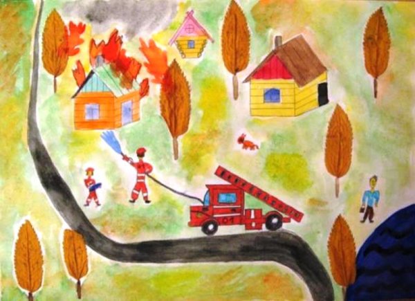 Безопасность глазами ребёнка в лесу