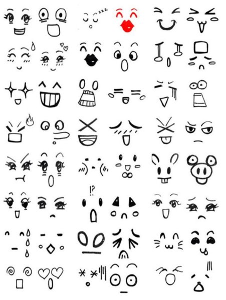 Маленкие лёгкие рисуночки