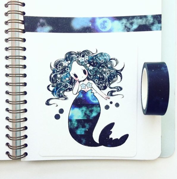 Милый скетчбук для рисования