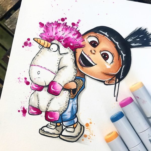 Мультяшки маркерами