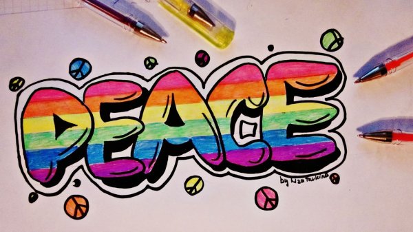 Крутые рисунки для срисовки фломастерами