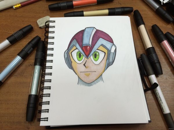 Рисунки фломастерами для начинающих