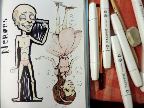 Скетчбук для маркеров