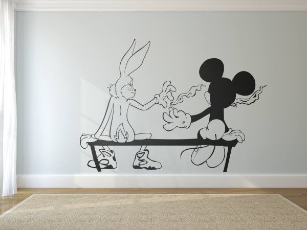 Эскизы рисунков на стену