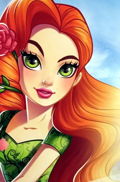 Мультяшная девушка