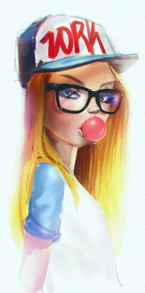 Мультяшные девушки крутые