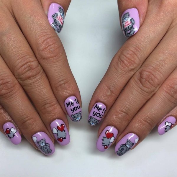 Маникюр рисунки на ногтях