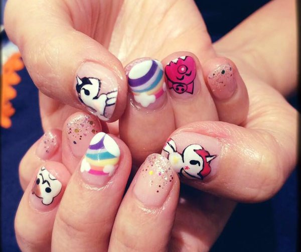 Красивый маникюр для девочек
