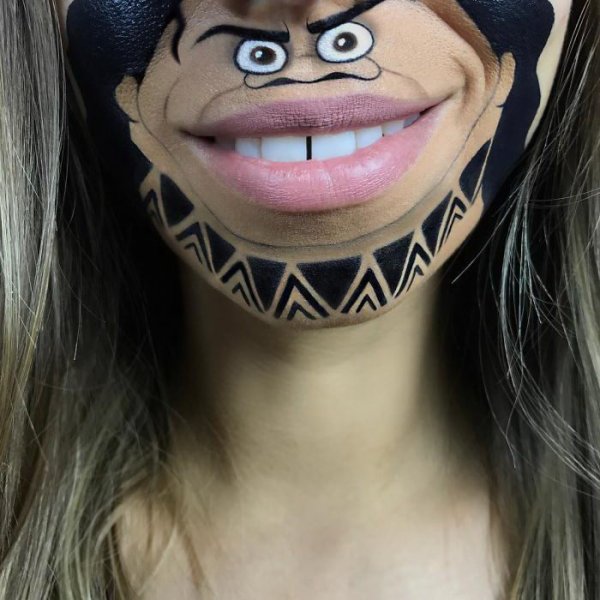 Аквагрим прикольный