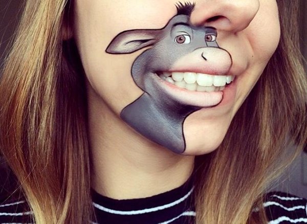 Аквагрим на губах