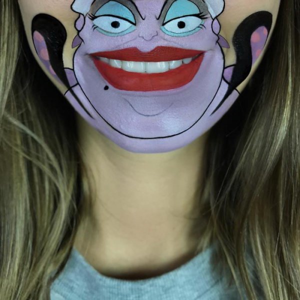 Мультяшный макияж