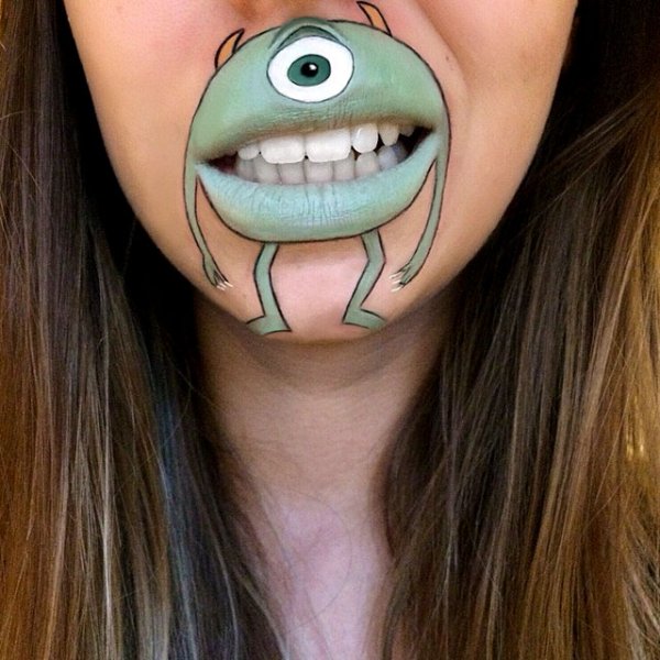 Грим на лице