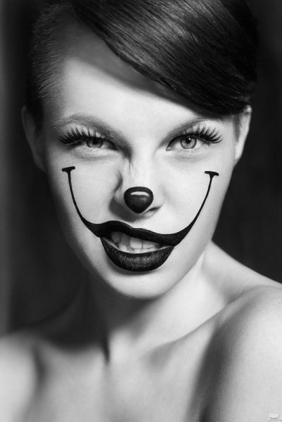 Необычный макияж