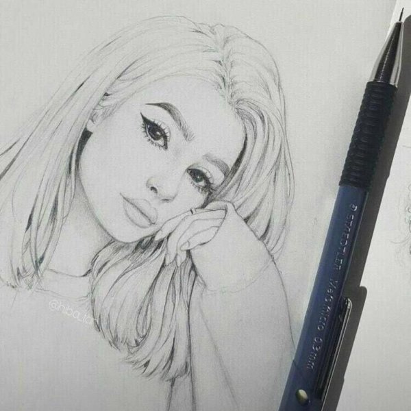 Сабрина Карпентер для срисовки