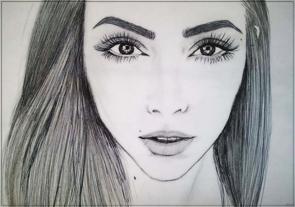 Рисунки девушек