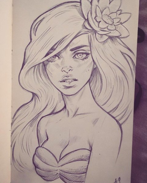 Красивые девушки для срисовки классные