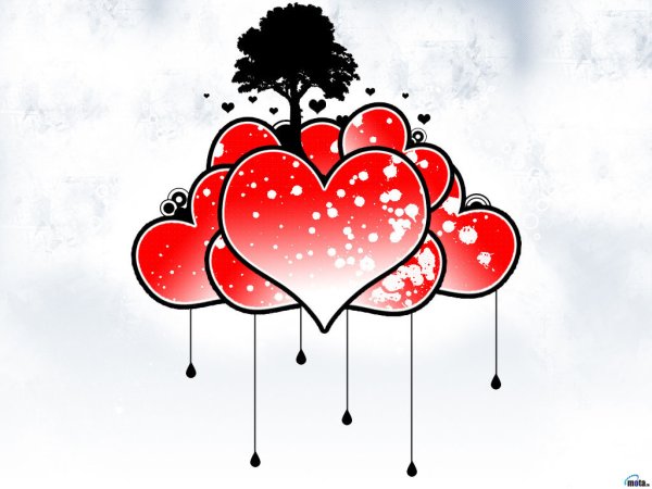 Милые рисунки с сердечками