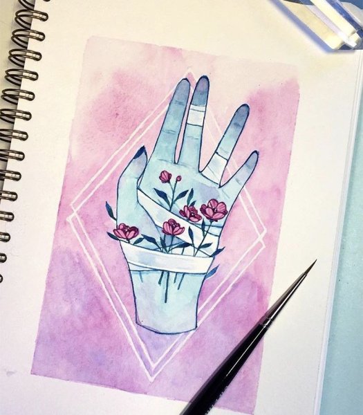 Рисунки для скетчбука лёгкие