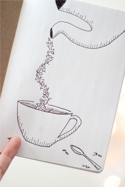 Скейч бук рисунки легкие