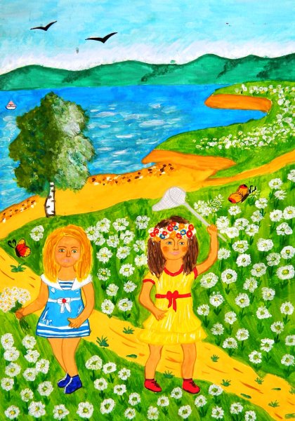 Рисунки на летнюю тематику