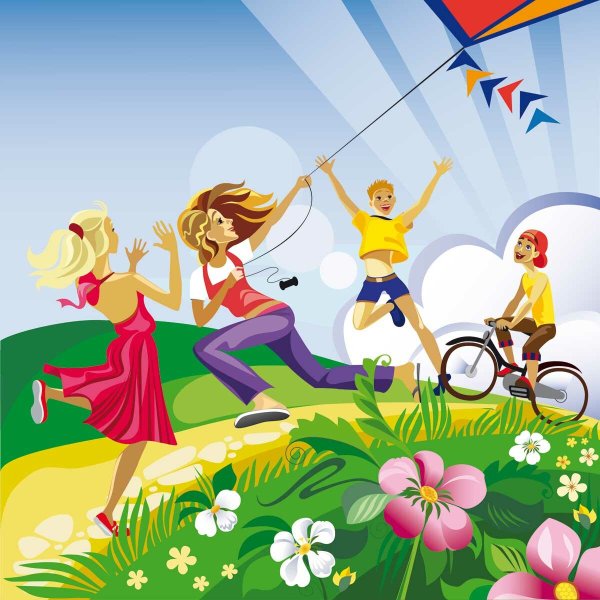 Каникулы летом