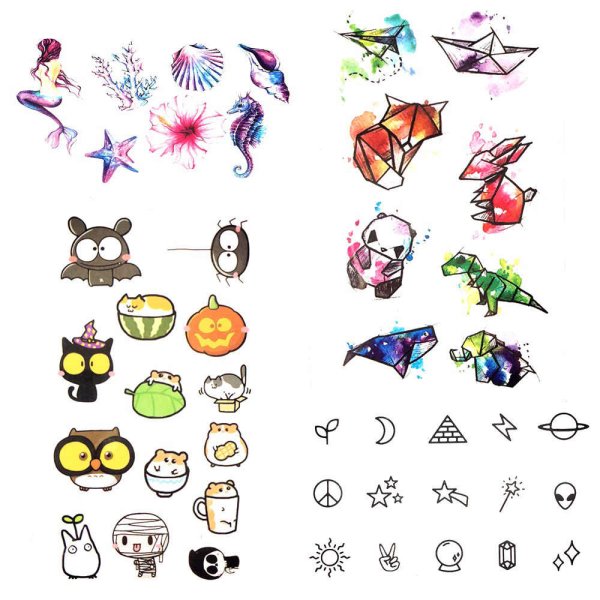 Маленькие рисуночки для тату