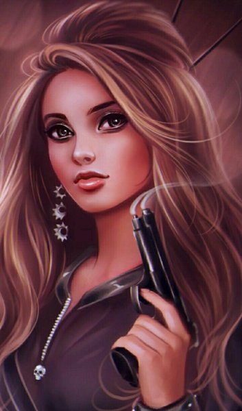 Арт девушки на аву