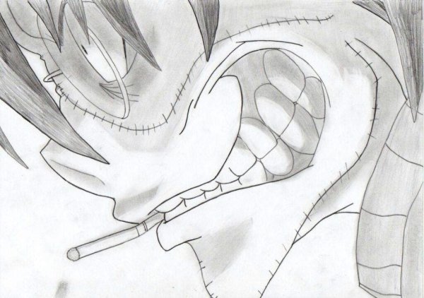 Аниме рисунки карандашом