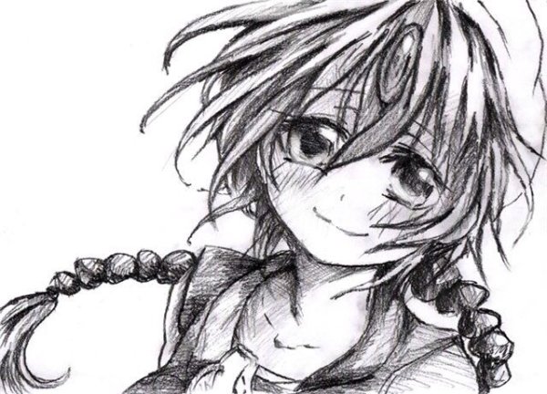 Фото аниме для срисовки