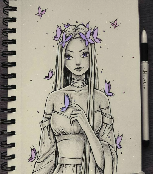 Рисунки для скенчь бука