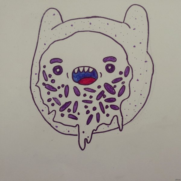 Рисунки для срисовки фломастерами легкие