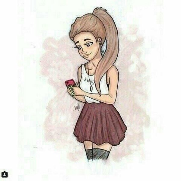 Рисунки для срисовки для личного дневника для девочек