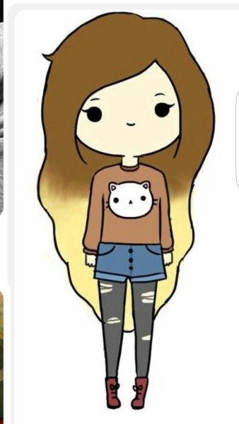 Рисунки для ЛД девочки