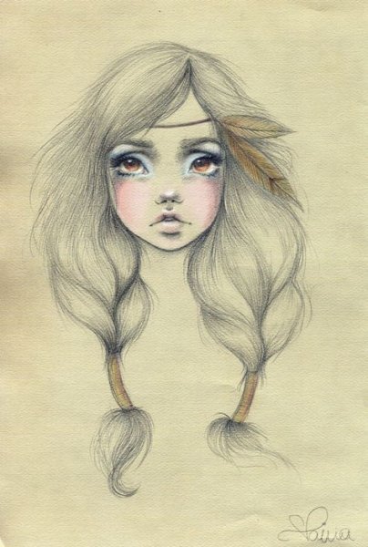 Девушки для срисовки