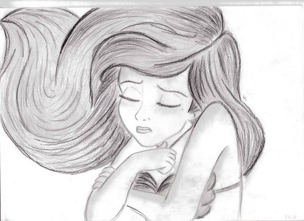 Рисунки принцесс для срисовки для начинающих