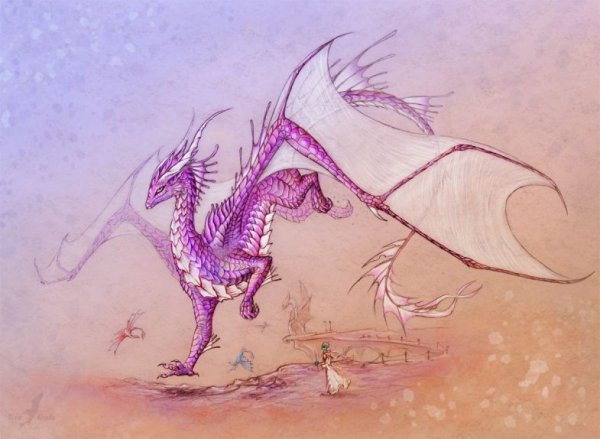 Рисование драконов