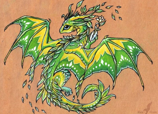 Рисование драконов