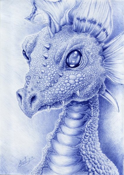 Рисунки драконов