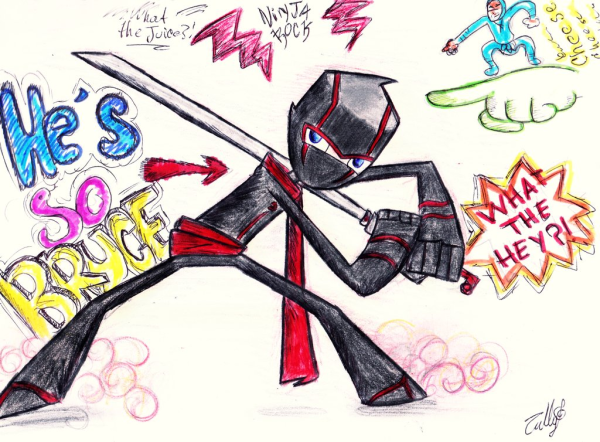 Рэнди Каннингэм и первый ниндзя