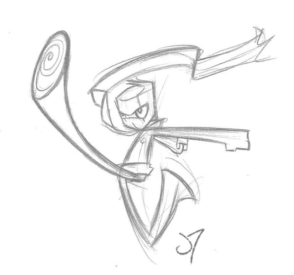 Раскраска классный ниндзя Рэнди