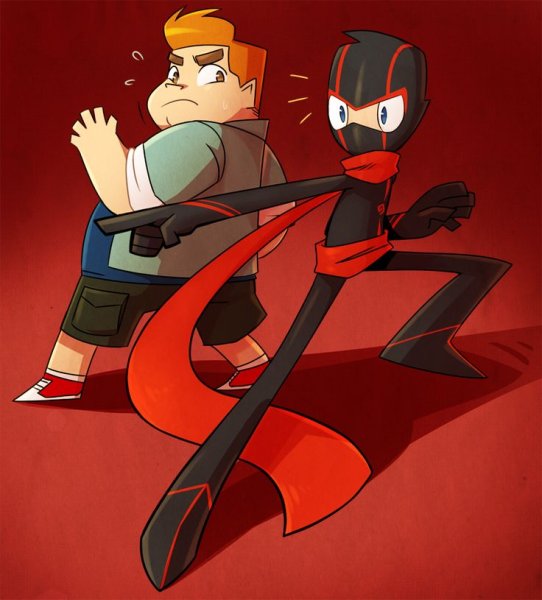 Рэнди Каннингэм ниндзя синий ниндзя