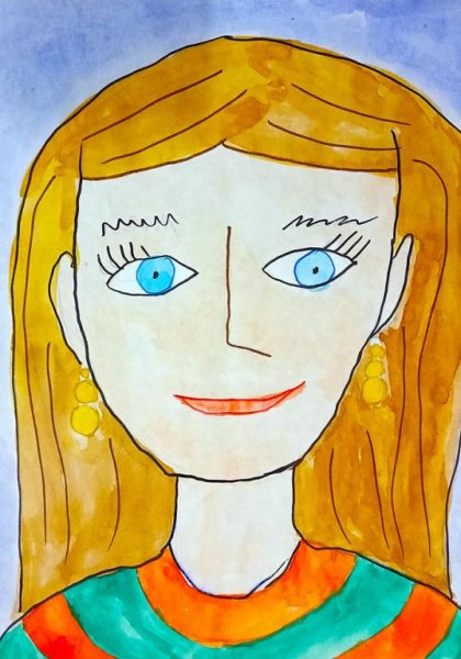 Рисунок моя мама лучше всех