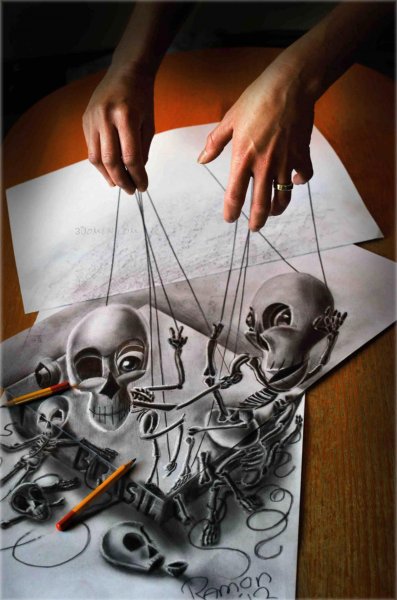 Объемные рисунки