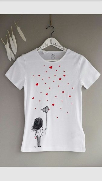 Рисование на футболках