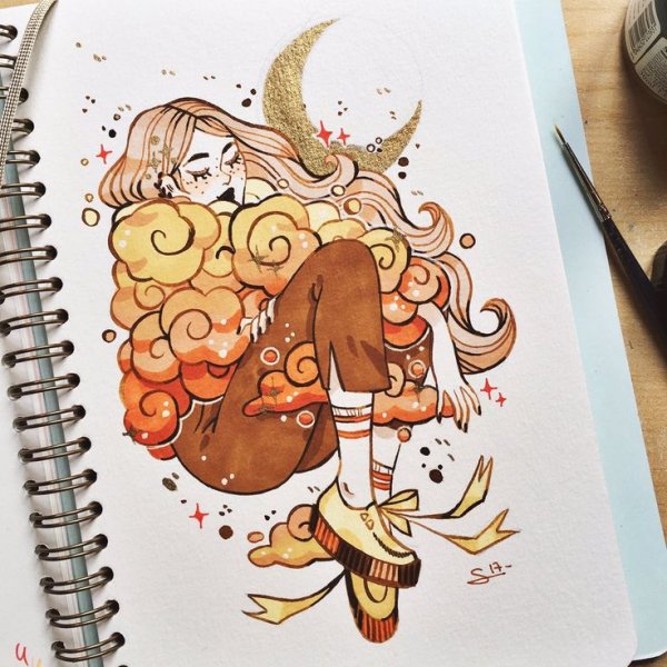 Рисунки для скетчбука