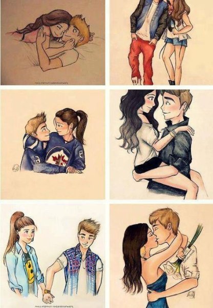 Рисунки пар