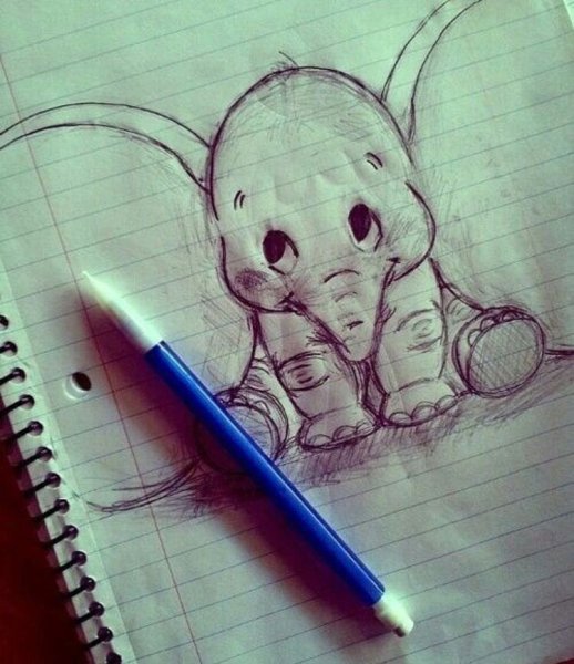 Крутые несложные рисунки