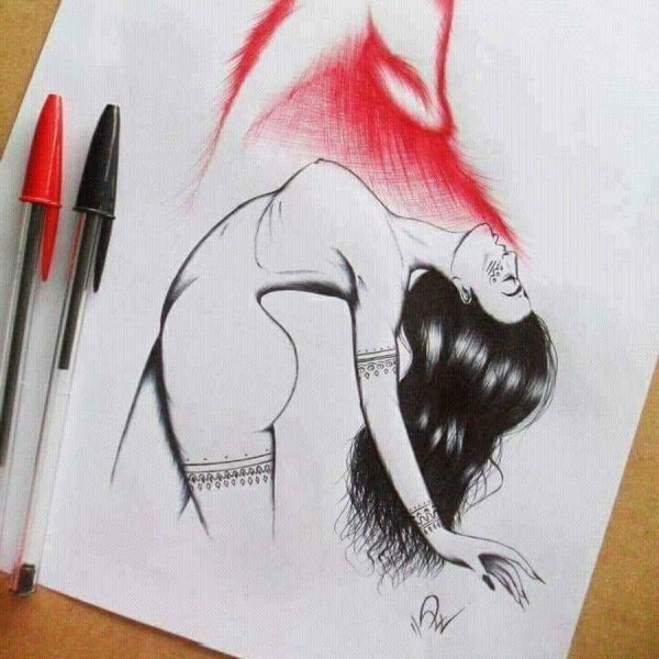 Необычные рисунки легкие