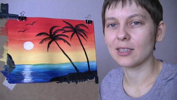 Татьяна Савитраш рисование пейзажи