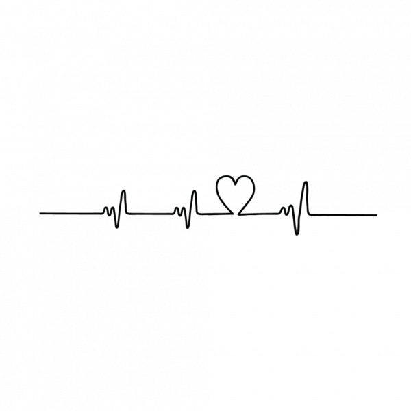 Тату пульс эскиз